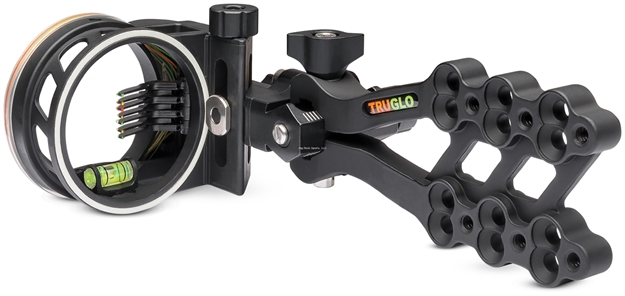 Picture of Truglo Hyper-Strike Bow Sight 7 Light Decending Diameter Pins Blk