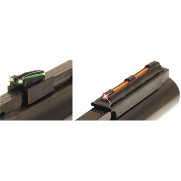 Picture of  Truglo Tg942xa Magnum Gobble-Dot Xtreme Browning Maxus, Silver Fiber Optic Red Fiber Optic Green