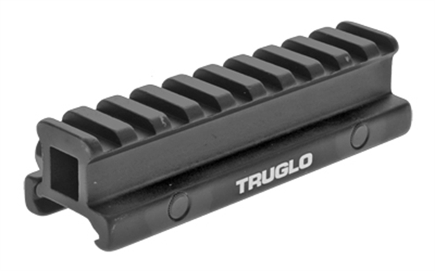 Picture of Truglo Picatinny-Style Riser Mount, 3/4" H, 4" L, 1-Piece, Cnc Aluminum, Black TG8980B 788130018231