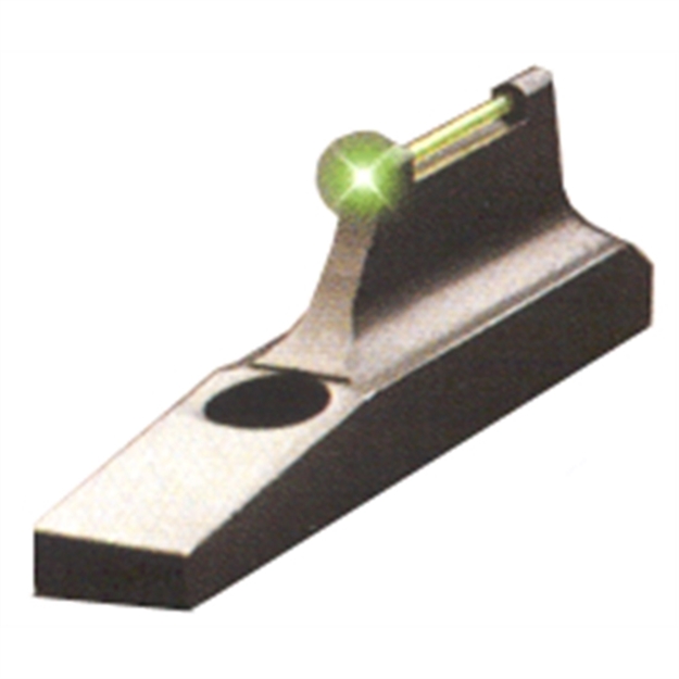 Picture of  Truglo Tg95450rg 3/8" Dovetail Front Sight  Black 0.450" Green Ramp For Rifles