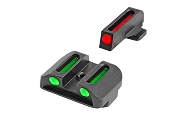 Picture of  Truglo Tg131x Fiber-Optic  Red/Fiber Optic Front Sight-Green/Fiber Optic Rear Sight Springfield Armory XD