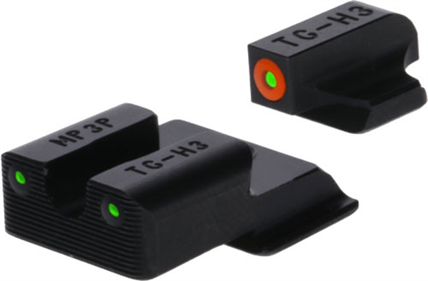 Picture of Truglo Sight Set For Glock Low Tritium Pro Orange W/U-Notch TG231G1C 788130026373