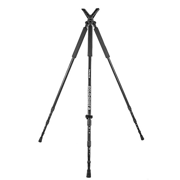 Picture of  Truglo Tg8925xb Solid-Shot  22-68" Tripod Black Aluminum