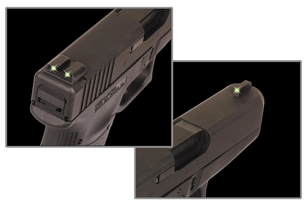 Picture of  Truglo Tg231mp Tritium  Black | Green Tritium Front Sight Green Tritium Rear Sight