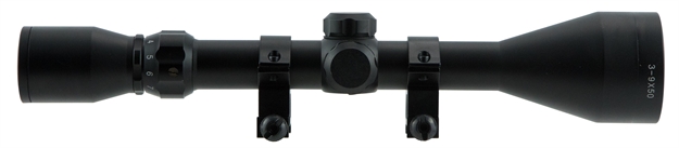 Picture of Truglo Tg-85395Xb Buckline  Black Anodized 3-9X50mm 1" Tube Bdc Reticle TG85395XB