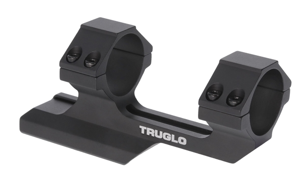 Picture of  Truglo Tg8964b One-Piece Tactical Scope Mount Scope Mount/Ring Combo Black Anodized 30Mm
