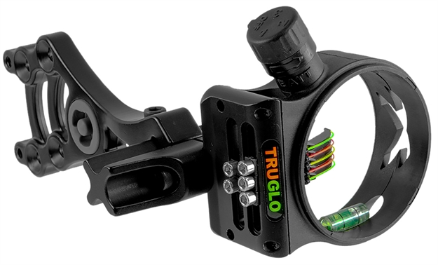 Picture of Truglo Bow Sight Storm 5-Pin .019 Dia W/Light Black TG3015B 788130018385