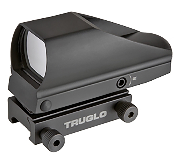 Picture of Truglo Tru-Brite Dual Color Reflex Sight, Cr2032 Lithium Batt, 1X, 74 FT Fov AT 100Yd, Weaver-Style Mounting System TG8385B