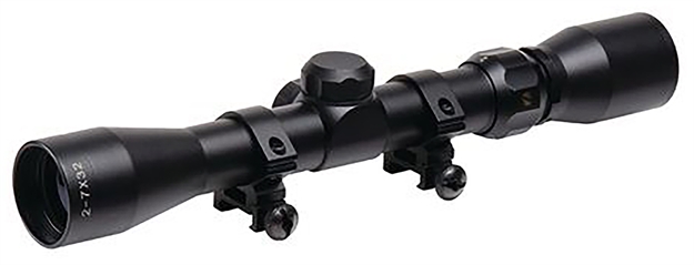 Picture of  Truglo Tg-Tg852732b Trushot  Black Anodized 2-7X32mm Duplex Reticle