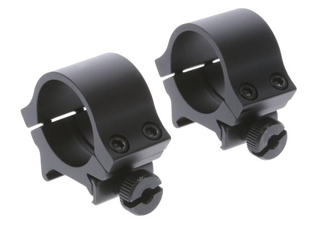 Picture of Truglo Tgtg8961b1 Lightweight Scope Rings  Matte Black 1" Medium TG-TG8961B1