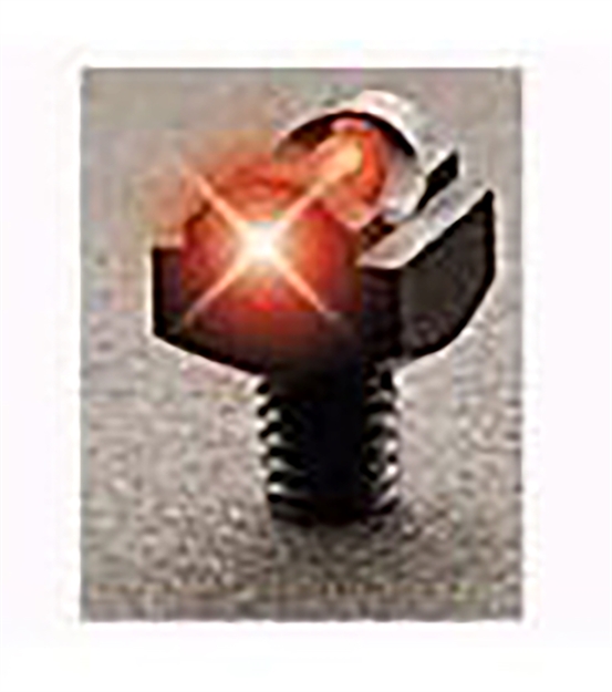 Picture of  Truglo Tgtg954br Starbrite Deluxe Bead  Black | Red Fiber Optic Front Sight 3-56" Threads 788130102138
