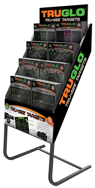 Picture of  Truglo Tg100p1 Tru-See Targets Display Rack Black Metal 788130019412