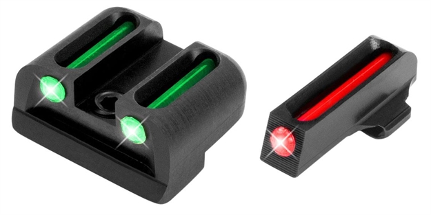 Picture of  Truglo Tg131x Fiber-Optic  Red/Fiber Optic Front Sight-Green/Fiber Optic Rear Sight Springfield Armory XD 788130080757