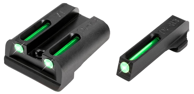 Picture of  Truglo Tg131xt Tfo  Green/Tritium/Fiber Optic Front Sight-Green/Tritium/Fiber Optic Rear Sight Springfield Armory XD 788130101902