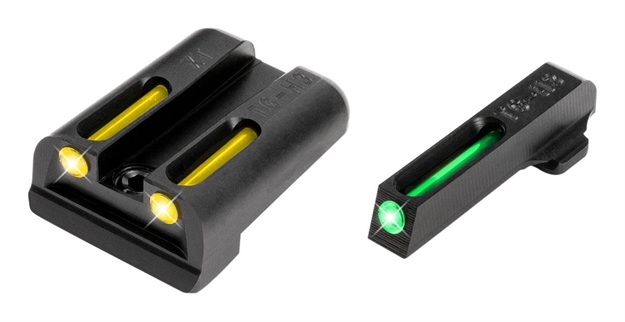 Picture of  Truglo Tg131xty Tfo  Green/Tritium/Fiber Optic Front Sight-Yellow/Tritium/Fiber Optic Rear Sight Springfield Armory XD 788130021118
