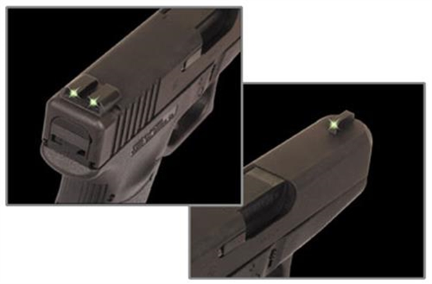 Picture of  Truglo Tg231k Tritium  Black | Green Tritium Front Sight Green Tritium Rear Sight 788130120279