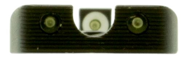 Picture of  Truglo Tg231mp1w Tritium Pro  Black | Green Tritium White Outline Front Sight Green Tritium Rear Sight 788130023839