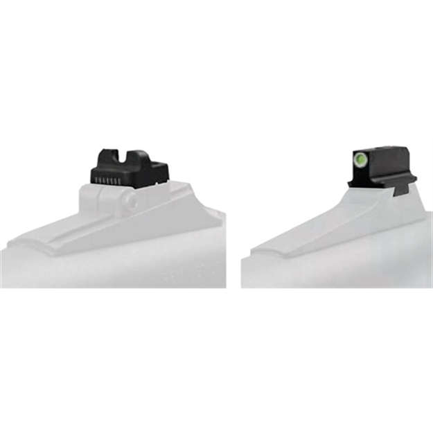 Picture of  Truglo Tgtg231n3w Tritium Pro  Black | Green Tritium White Outline Front Sight Green Tritium Rear Sight