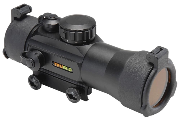 Picture of Truglo Red Dot Crossbow Reflex Sight, Cr2032 Lithium Batt, 2X, 27 FT Fov AT 100Yd, Weaver-Style Mounting System TG8030B2