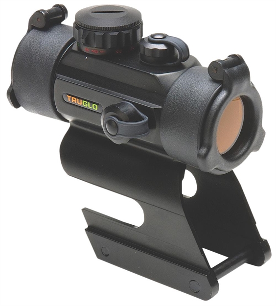 Picture of Truglo Tg8030dbr Red Dot 1X 30Mm Obj Unlimited Eye Relief 5 Moa Black