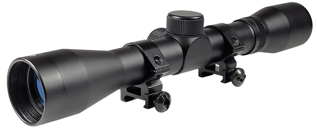 Picture of Truglo Tg-85043Xb Buckline  Black Anodized 4X32mm 1" Tube Duplex Reticle TG85043XB