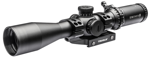 Picture of Truglo Tg-8539Tlr Eminus  Black Anodized 3-9X42mm 30Mm Tube Dual Illuminated (Green/Red)Tacplex Moa Reticle TG8539TLR