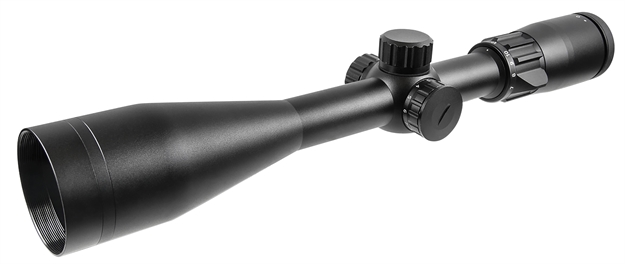 Picture of Truglo Tg-8541Bib Intercept  Black Anodized 4-12X44mm 1" Tube Illuminated Bdc Reticle TG8541BIB 788130025543