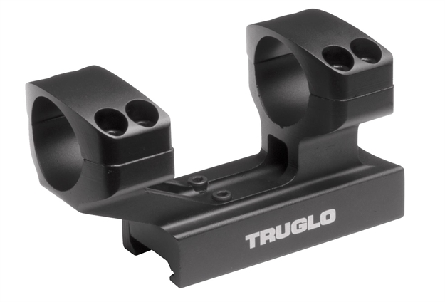 Picture of Truglo Tactical Scope Mount W/Rings,  1" Tube, Mounts TO Picatinny Rail, 1-Pc, Black TG8963B 788130018590