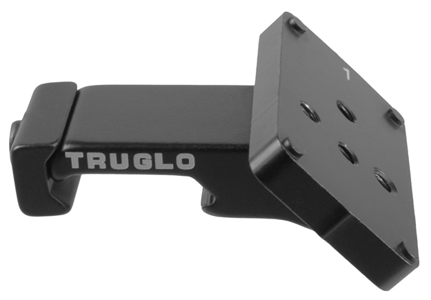 Picture of  Truglo Tg8976b 45 Degree Offset Red Dot Sight Mount  Black Anodized 788130026045