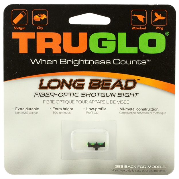 Picture of  Truglo Tg947cgm Long Bead  Metal Beretta/Benelli/Stoeger 2000, P-350 Pump Fiber Optic Green 2.6Mm 788130416471