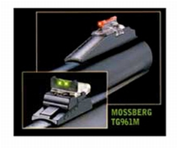 Picture of  Truglo Tg961m Slug Gun Series  Black | Red Fiber Optic Front Sight Green Fiber Optic Rear