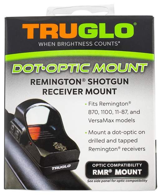 Picture of  Truglo Tgtg8955r2 Shotgun Receiver Mount  Black Remington Trijicon Rmr 788130029374