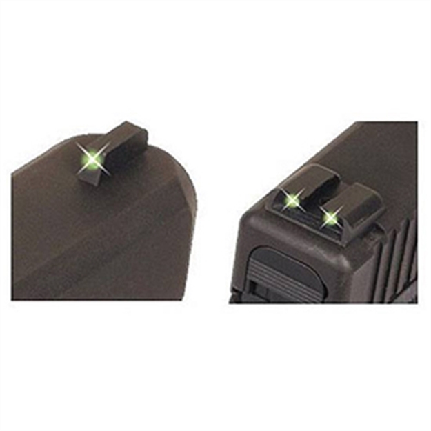Picture of  Truglo Tg231s1 Tritium  Black | Green Tritium Front Sight Green Tritium Rear Sight