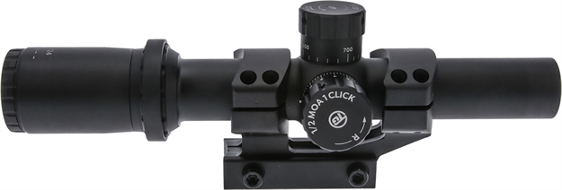 Picture of  Truglo Tg8516tlr Omnia Tactical Black Anodized 1-6X24mm 30Mm Tube Illuminated Aptr Reticle 788130024416