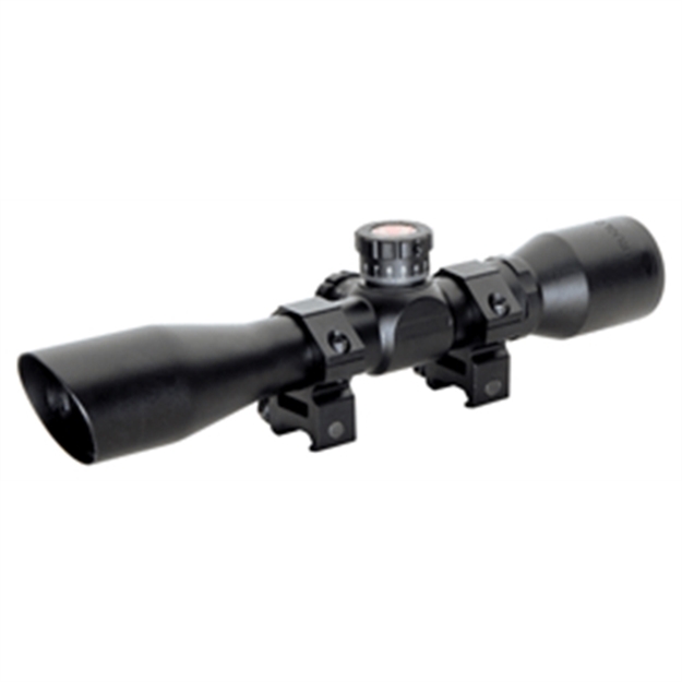 Picture of  Truglo Tg8504bt Tru-Brite Xtreme Compact Tactical 4X 32Mm Obj 20.79 FT @ 100Yds Fov 1" Tube Black Finish Mil-Dot 788130012925