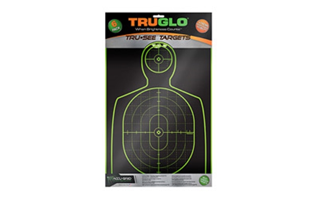 Picture of Truglo Tru-See Hndgn Tgt 12X18 6Pk