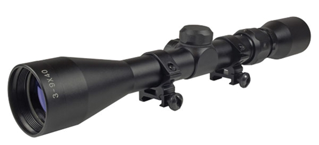 Picture of Truglo Tg-85394Xb Buckline  Black Anodized 3-9X 40Mm 1" Tube Bdc Reticle TG85394XB 788130024744