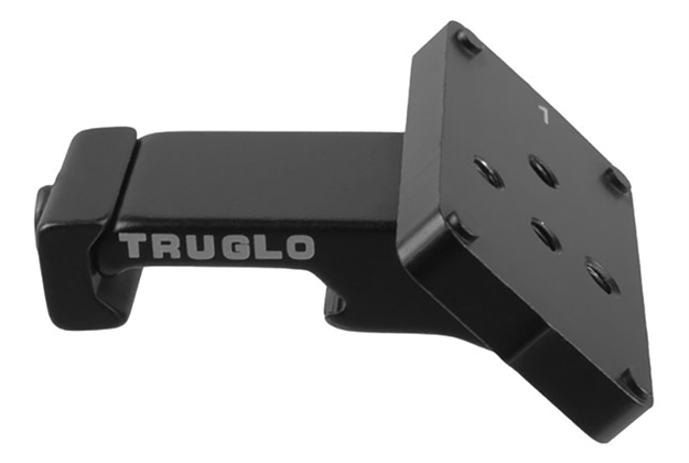 Picture of  Truglo Tg8976b 45 Degree Offset Red Dot Sight Mount  Black Anodized
