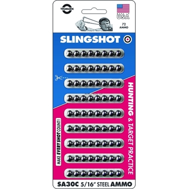 Picture of Trumark Ammo Steel Ball 30Cal 5/16" 72Ct