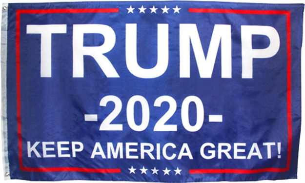 Picture of Trump   2020 Keep America Great Flag 3'X5'