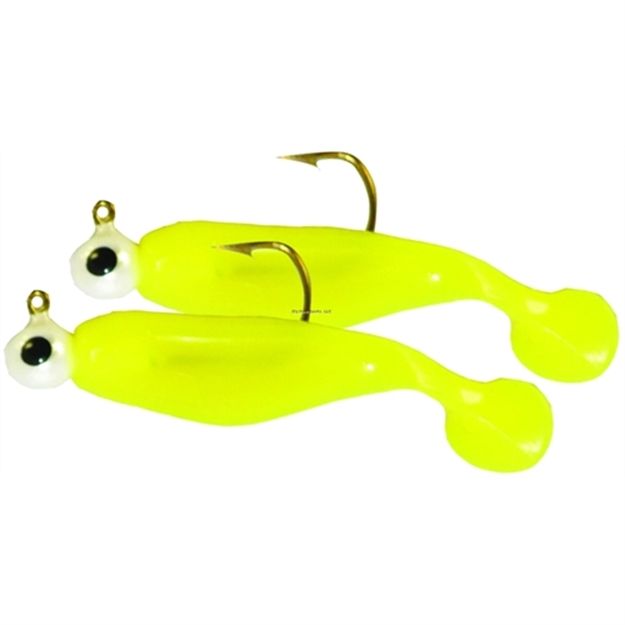 Picture of Ttf Dbl Shad Rig Glo Chart/Glo Chart 1/8Oz