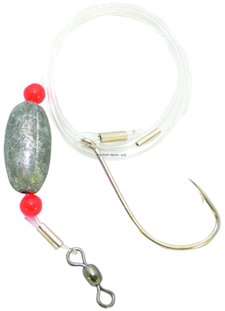 Picture of Ttf Ready Flounder Rig 60# Mono W/Ec 85 #1/0Hk 1Oz