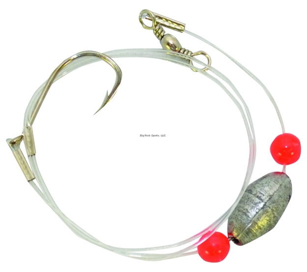 Picture of Ttf Ready Gulf Rig 170# Blk Stlon W/8/0Hk 2Oz