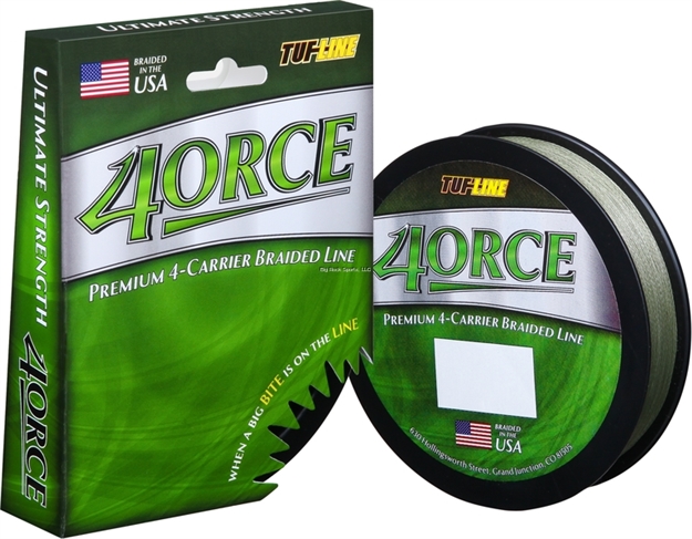 Picture of Tuf-Line 4Orce Braided Line 4-Carrier 15Lb 125Yd Green