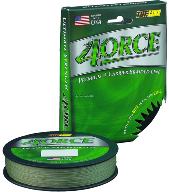 Picture of Tuf-Line 4Orce Braided Line 4-Carrier 20Lb 125Yd Green