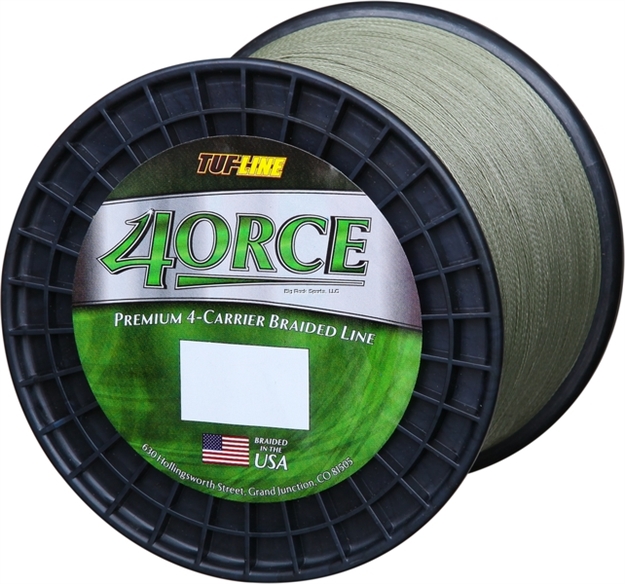 Picture of Tuf-Line 4Orce Braided Line 4-Carrier 40Lb 2,500Yd Green