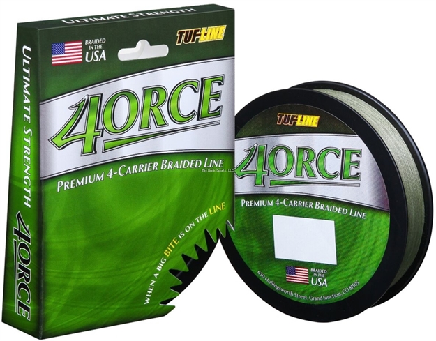 Picture of Tuf-Line 4Orce Braided Line 4-Carrier 65Lb 2,500Yd Green