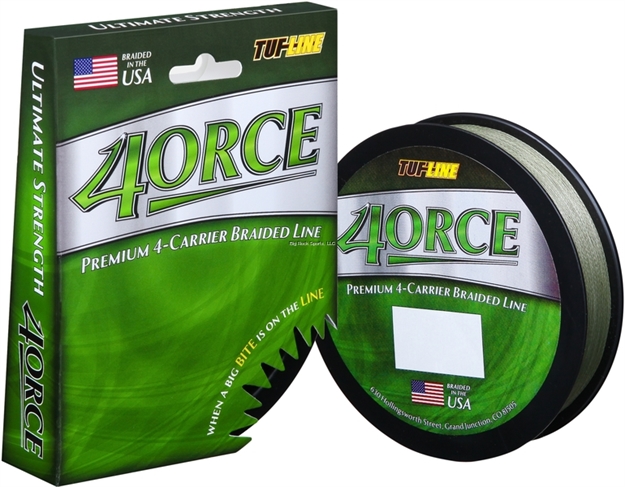 Picture of Tuf-Line 4Orce Braided Line 4-Carrier 8Lb 125Yd Green