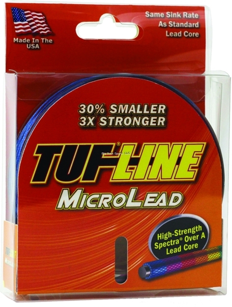 Picture of Tuf-Line Microlead Lead Core Spectra Braid Trolling Line 15Lb 100Ydmetered