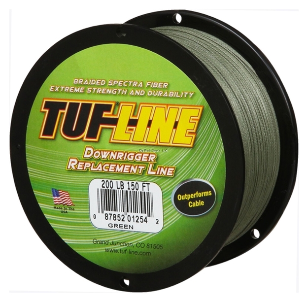 Picture of Tuf-Line XP Braided Line For Downriggers  200Lb 150 FT Green